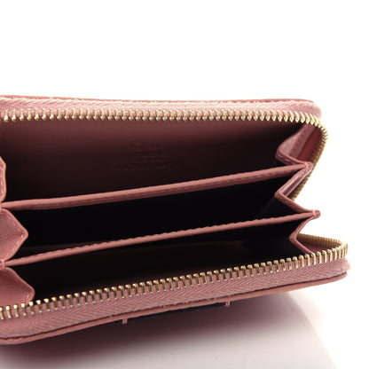 Gucci Microguccissima Zip Around Card Case Soft Pink 5 of 6