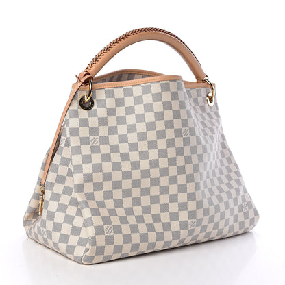 Louis Vuitton Damier Azur Artsy MM 3 of 9