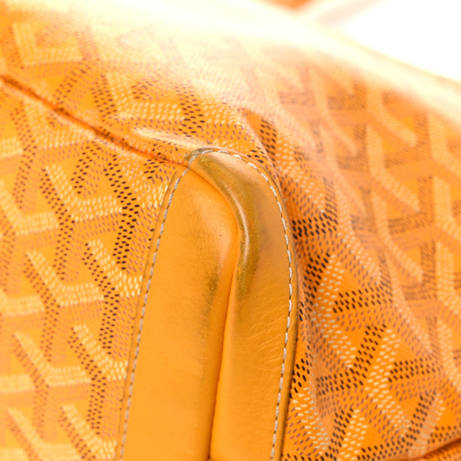 Goyard Goyardine Artois PM Yellow 9 of 21