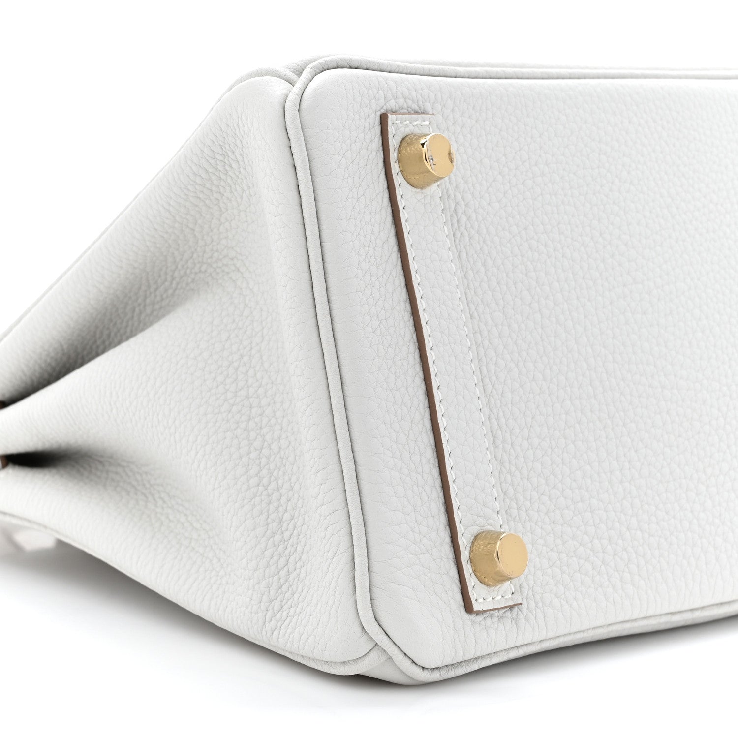 Hermes Togo Birkin 25 Gris Pale 9 of 10