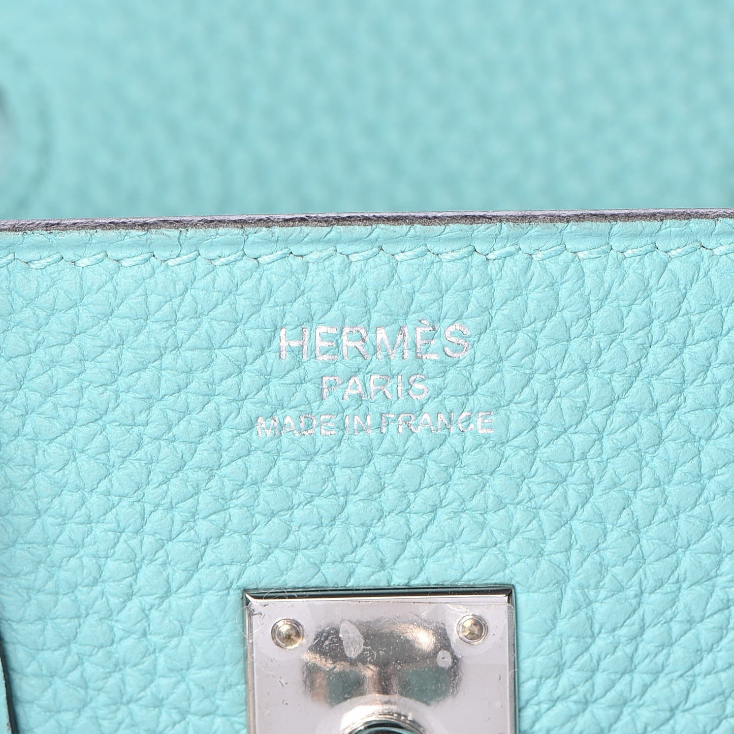 Togo Birkin 25 Bleu Atoll