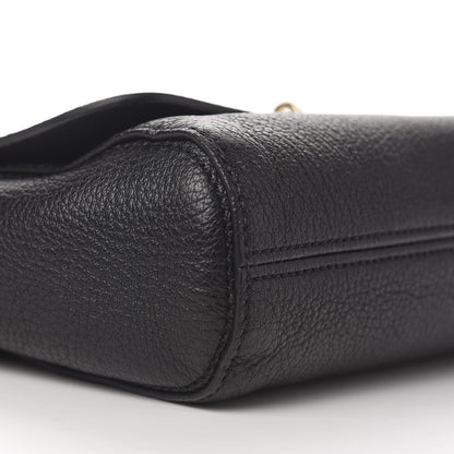 Mulberry Glossy Goatskin Small Lily Flap Black 8 of 17