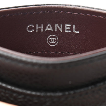 Chanel Caviar Quilted Card Holder Black 6 of 8
