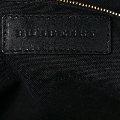 Burberry Derby Calfskin House Check Milverton Satchel Black 6 of 14