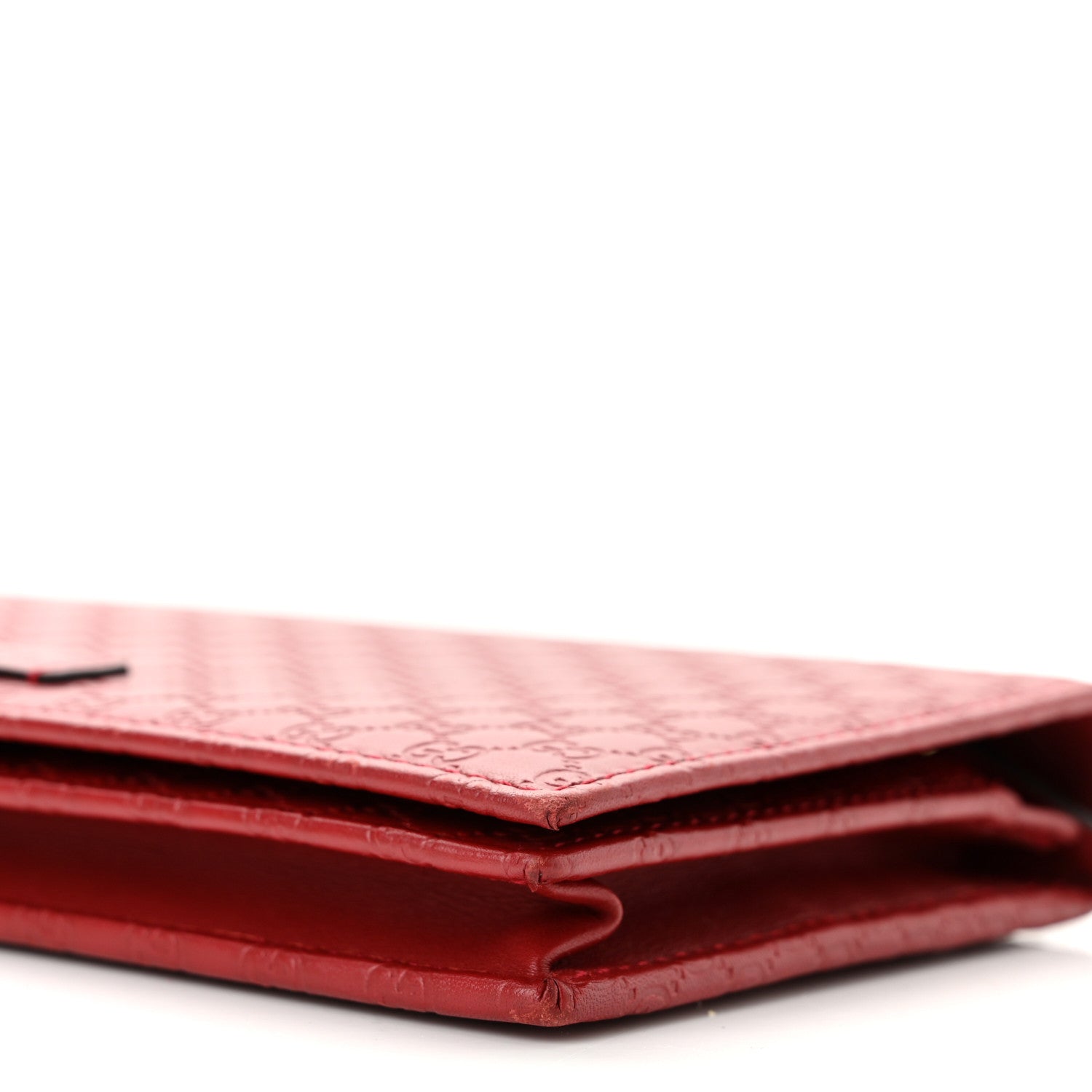 Gucci Microguccissima Crossbody Wallet Red 9 of 10