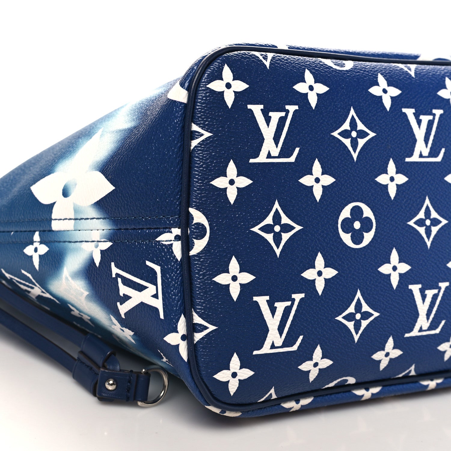 Louis Vuitton Monogram Escale Neverfull MM Blue 9 of 10