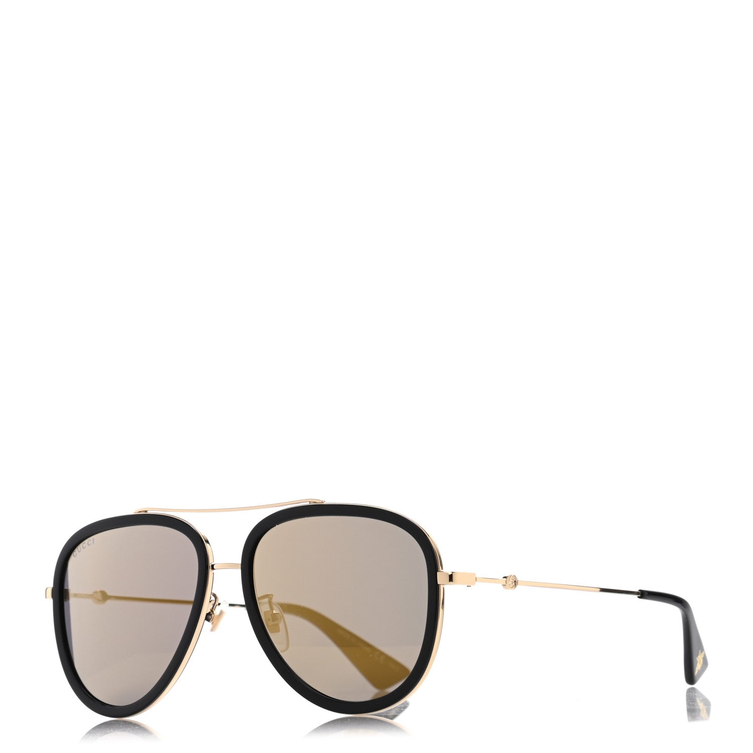 Gucci Aviator Sunglasses GG0062S Black 1 of 7