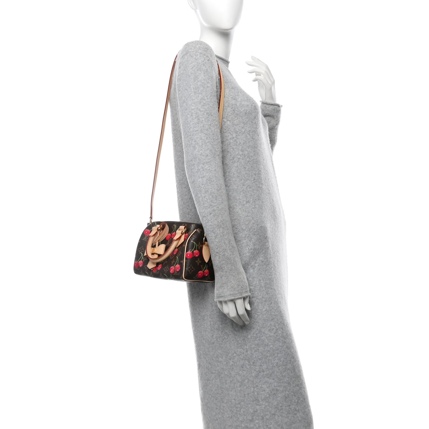 LV X TM Monogram Cerises Speedy Bandouliere 20
