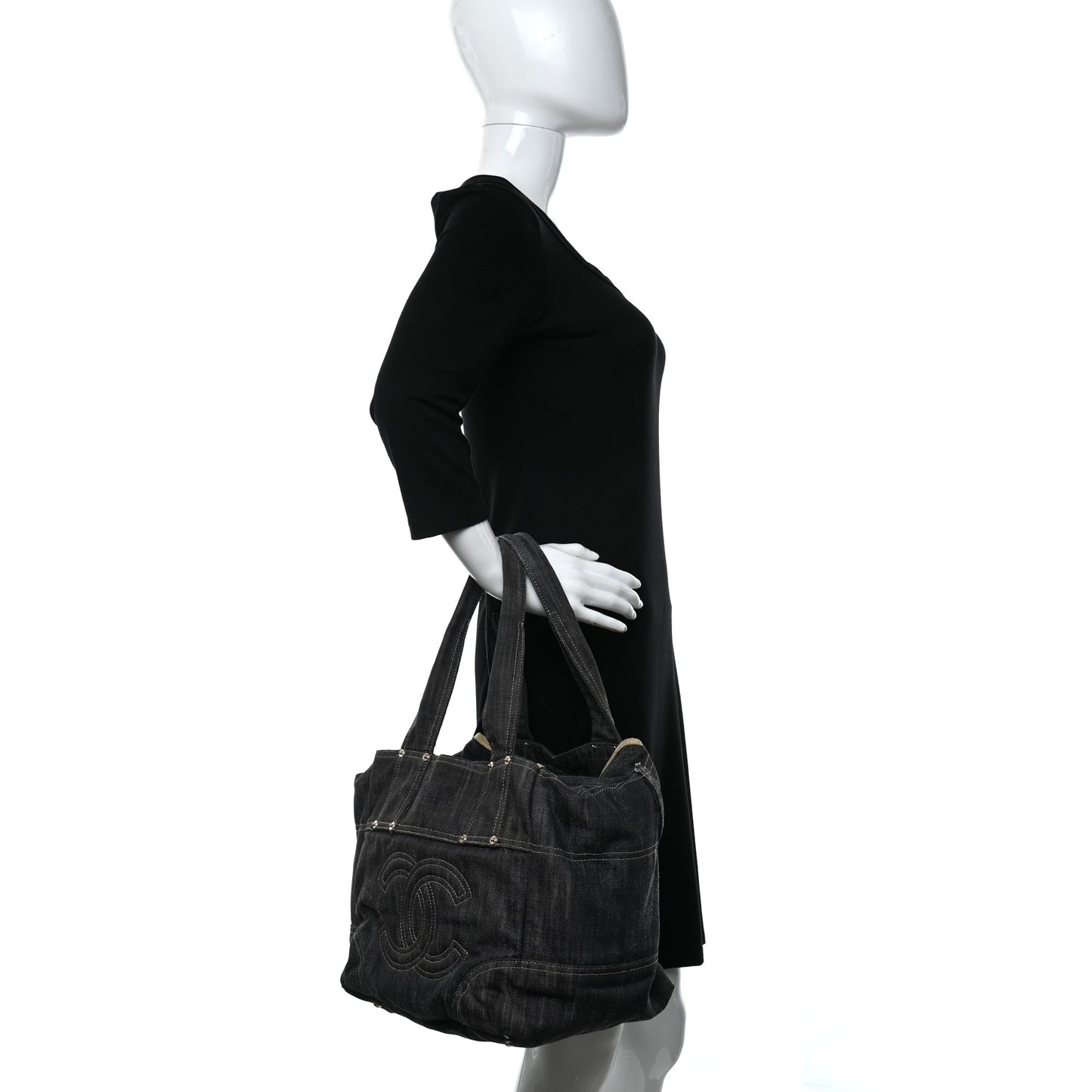 Denim CC Tote Blue