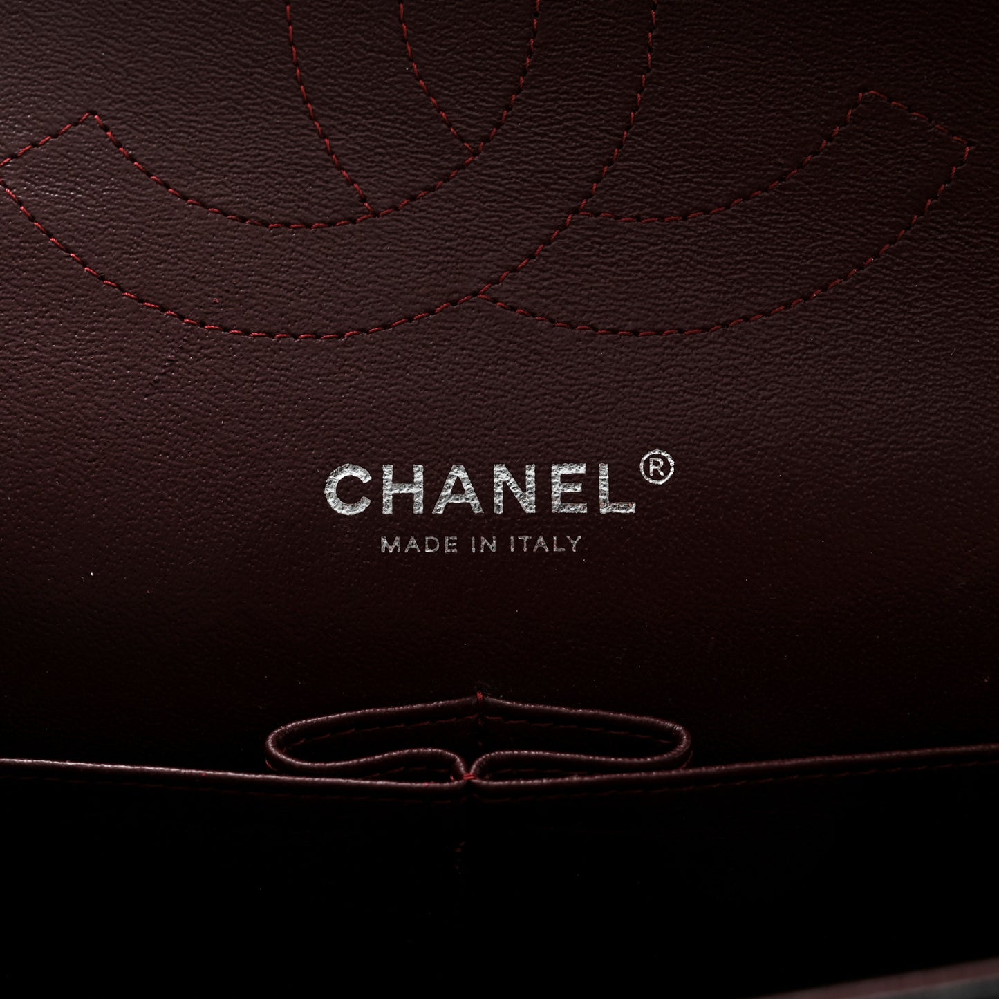 Lambskin Quilted Jumbo Double Flap Black