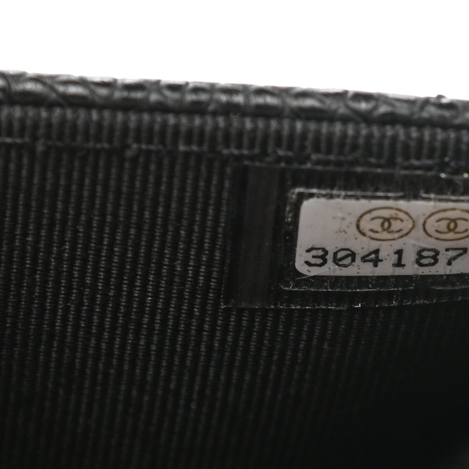 Chanel Caviar Quilted Flap Card Holder Wallet Black 8 of 9