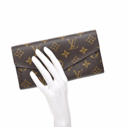Louis Vuitton Monogram Sarah Wallet NM 2 of 9