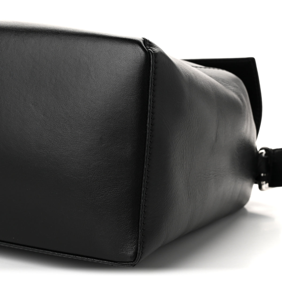 Loewe Calfskin Large Puzzle Edge Bag Black 9 of 9
