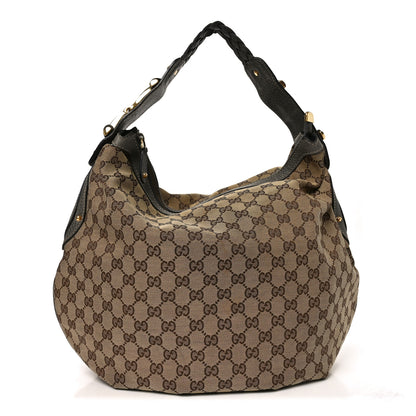 Gucci Monogram Medium Pelham Hobo Grey 1 of 10