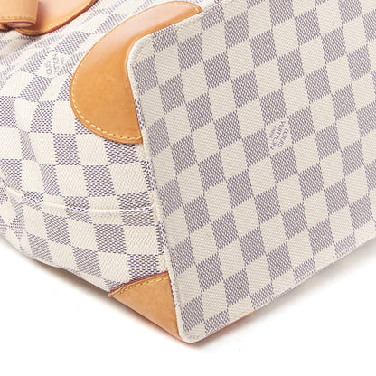 Louis Vuitton Damier Azur Hampstead MM 6 of 8
