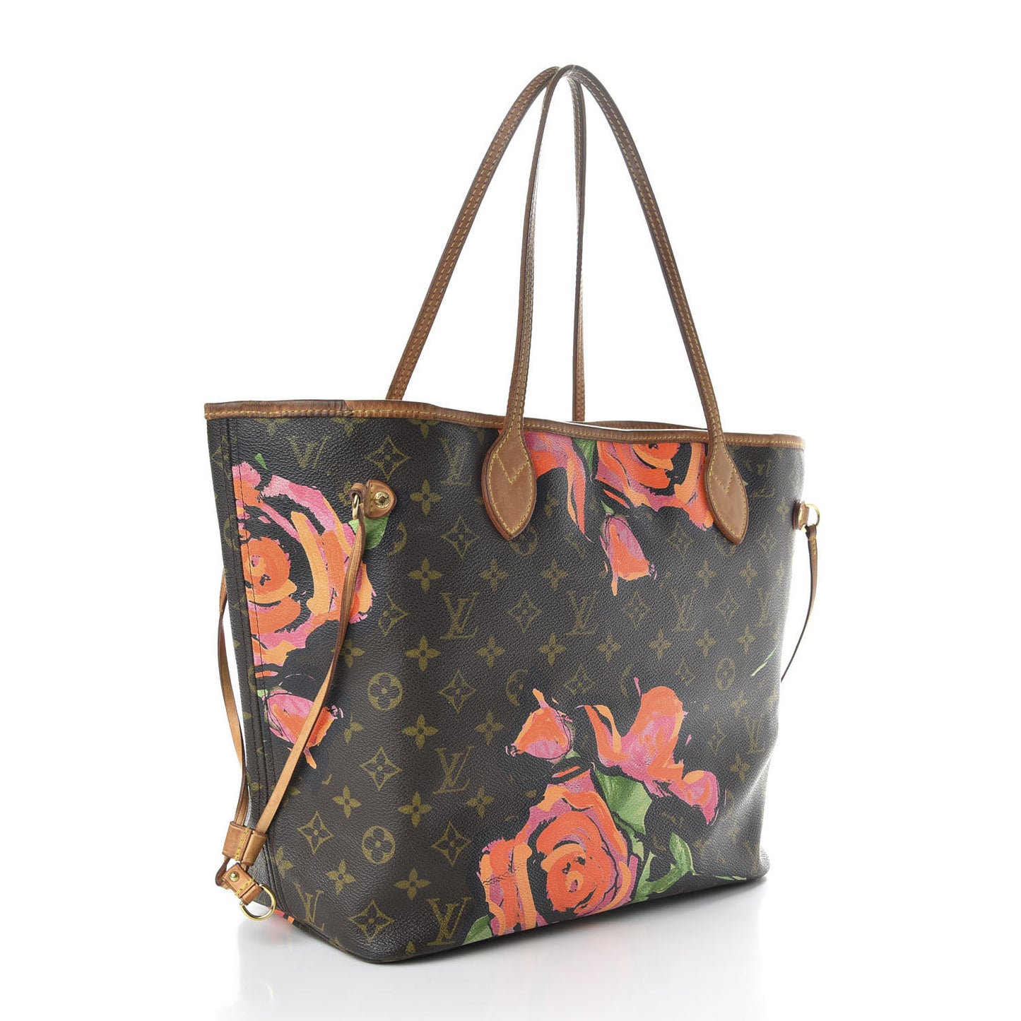 Monogram Roses Neverfull MM