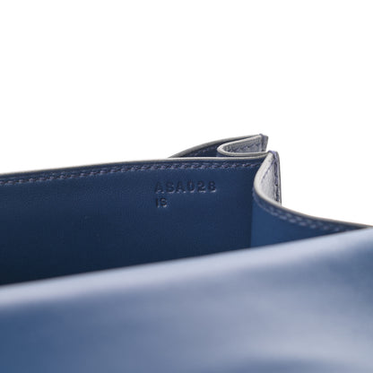 Hermes Ostrich Constance 18 Bleu Roi 7 of 11