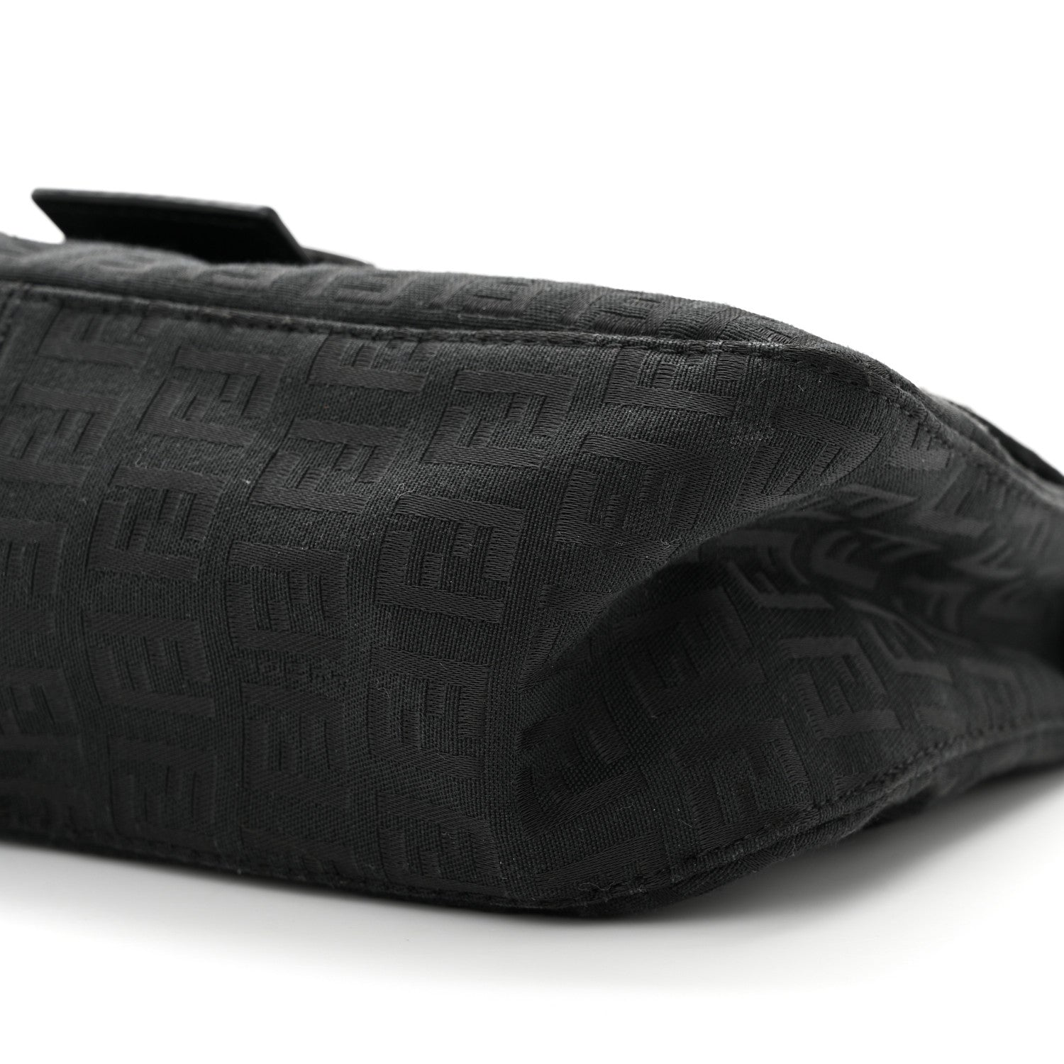 Fendi Zucchino Baguette Black 9 of 9