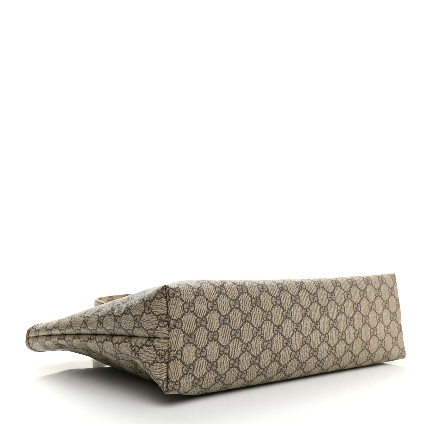 GG Plus Monogram Medium Signature Web Loop Tote Brown