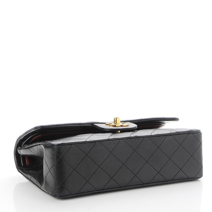 Chanel Lambskin Quilted Small Double Flap Black 5 of 9