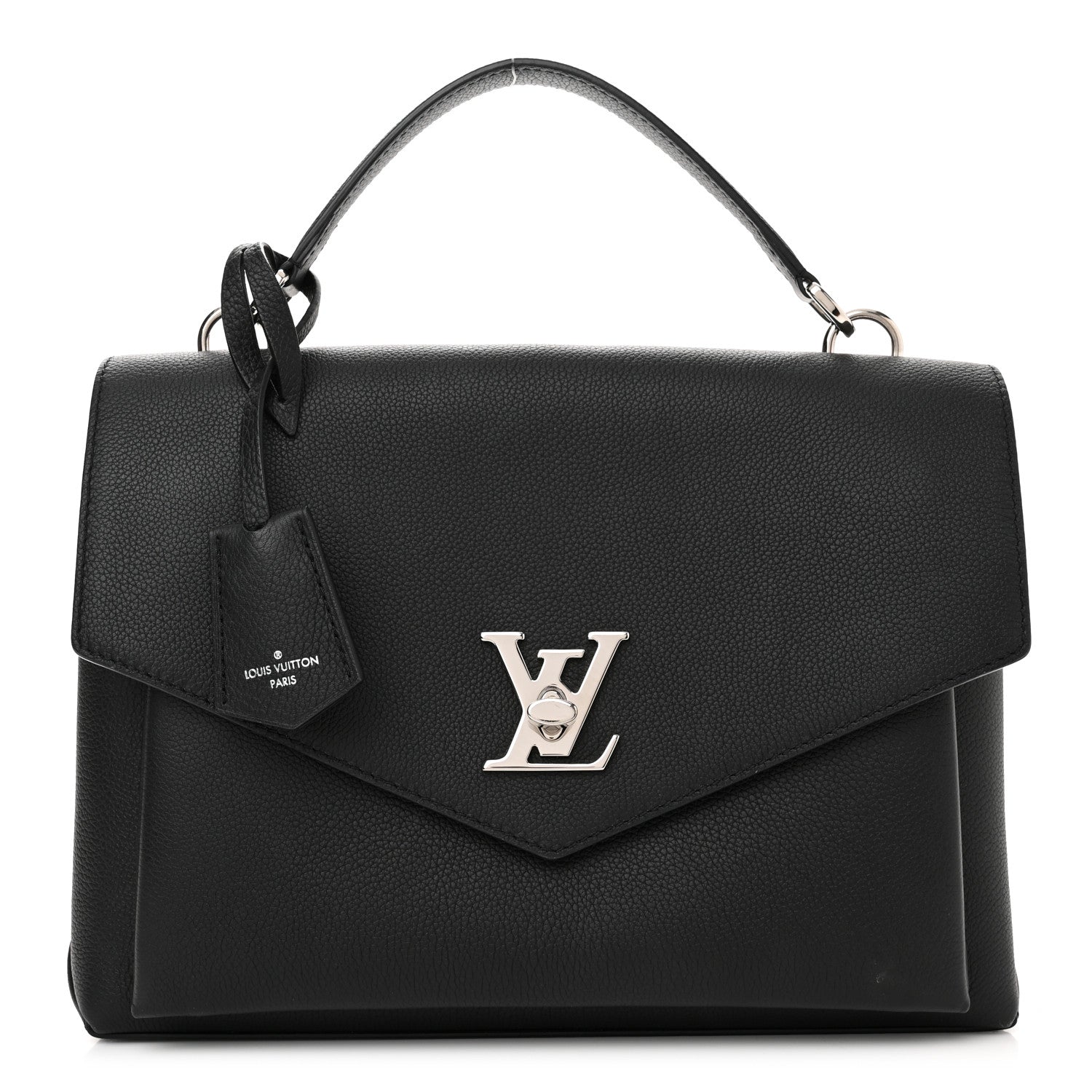 Louis Vuitton Soft Calfskin My Lockme Top Handle Black 1 of 14