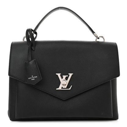 Louis Vuitton Soft Calfskin My Lockme Top Handle Black 1 of 14