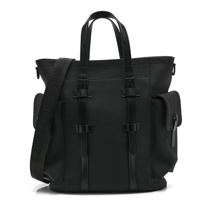 Louis Vuitton Taurillon Christopher Tote Black 1 of 9