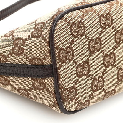 Gucci Monogram Boat Pochette Brown 9 of 10
