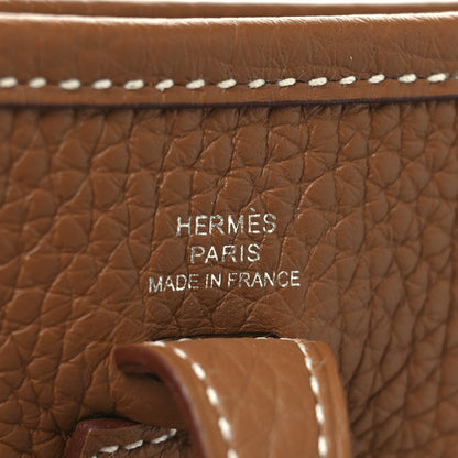 Hermes Taurillon Clemence Amazone Evelyne TPM Gold 5 of 10