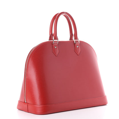 Louis Vuitton Epi Alma GM Carmine 2 of 12