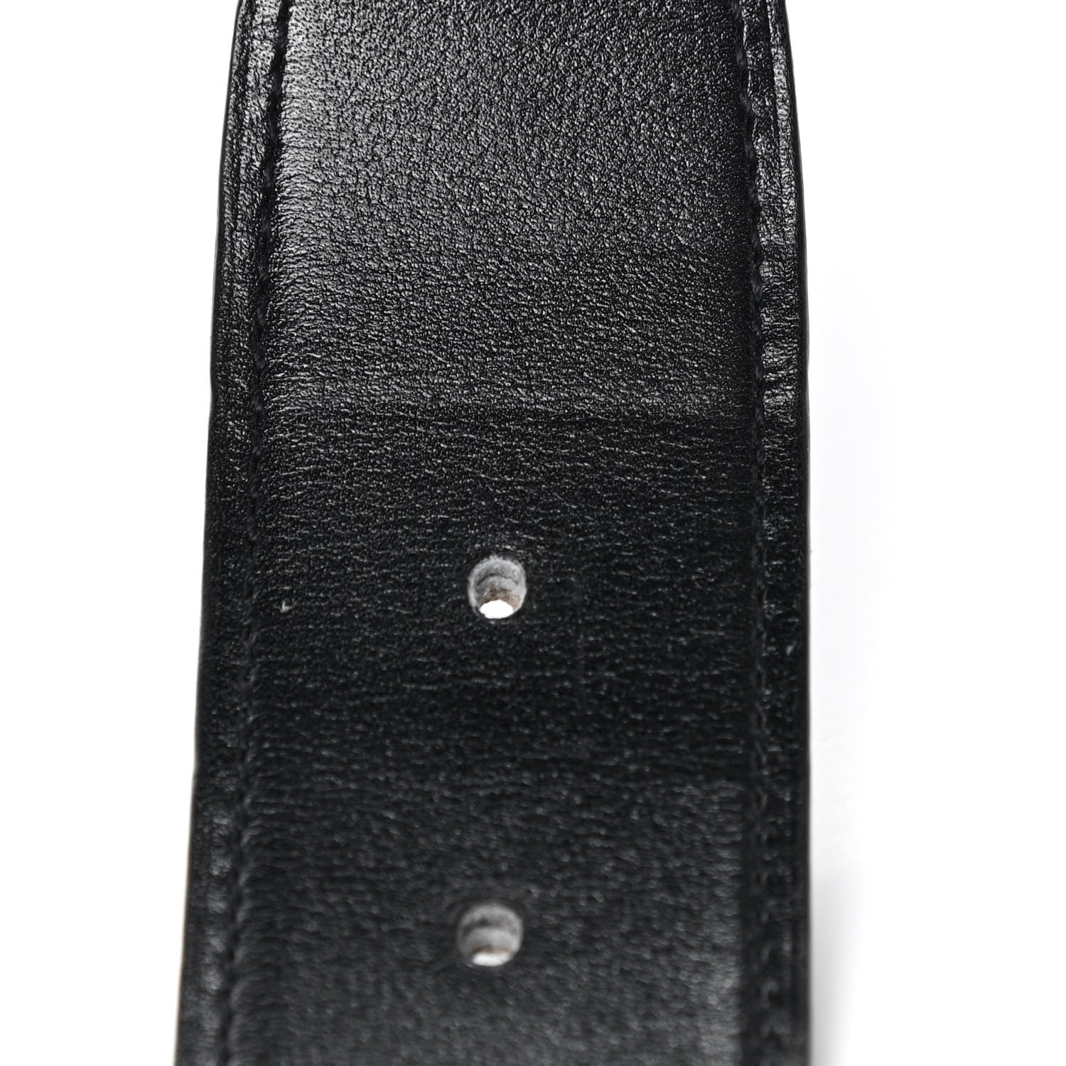 Hermes Togo Box 32mm Gamma Belt 95 Black Etain 5 of 9