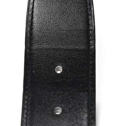Hermes Togo Box 32mm Gamma Belt 95 Black Etain 5 of 9