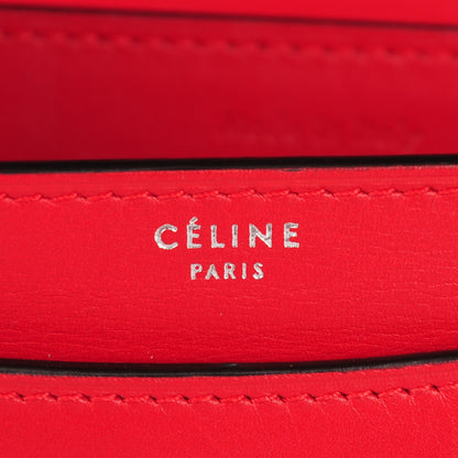 Celine Smooth Calfskin Python Case Bright Red 6 of 7