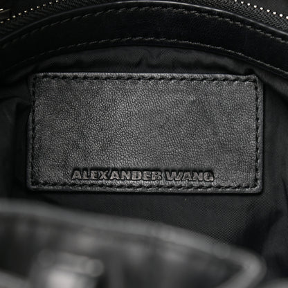 Alexander Wang Lambskin Marti Backpack Washed Black Hardware 6 of 8