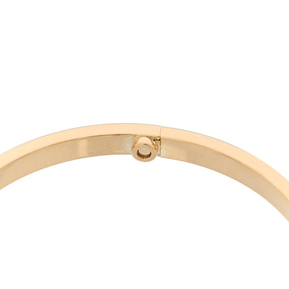 Cartier 18K Yellow Gold Small LOVE Bracelet 17 6 of 7