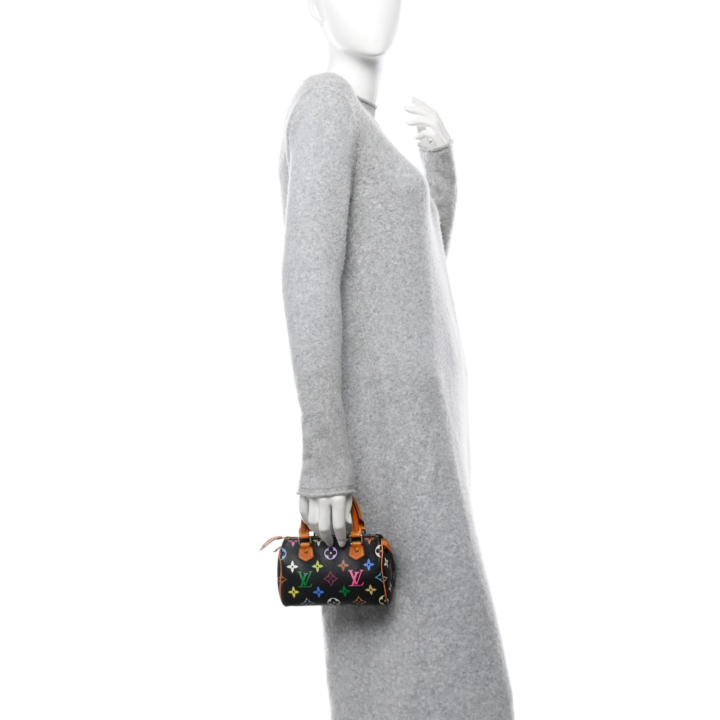 Monogram Multicolor Mini Sac HL Speedy Black