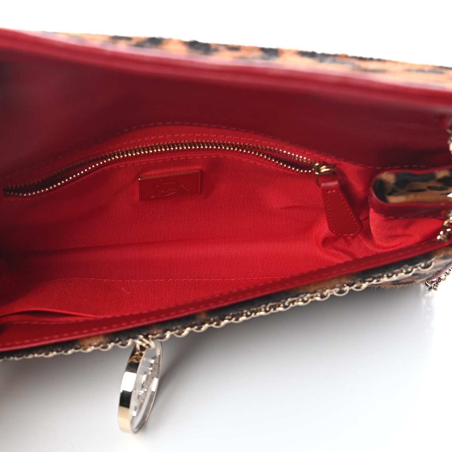 Pony Hair Leopard Print Riviera Clutch