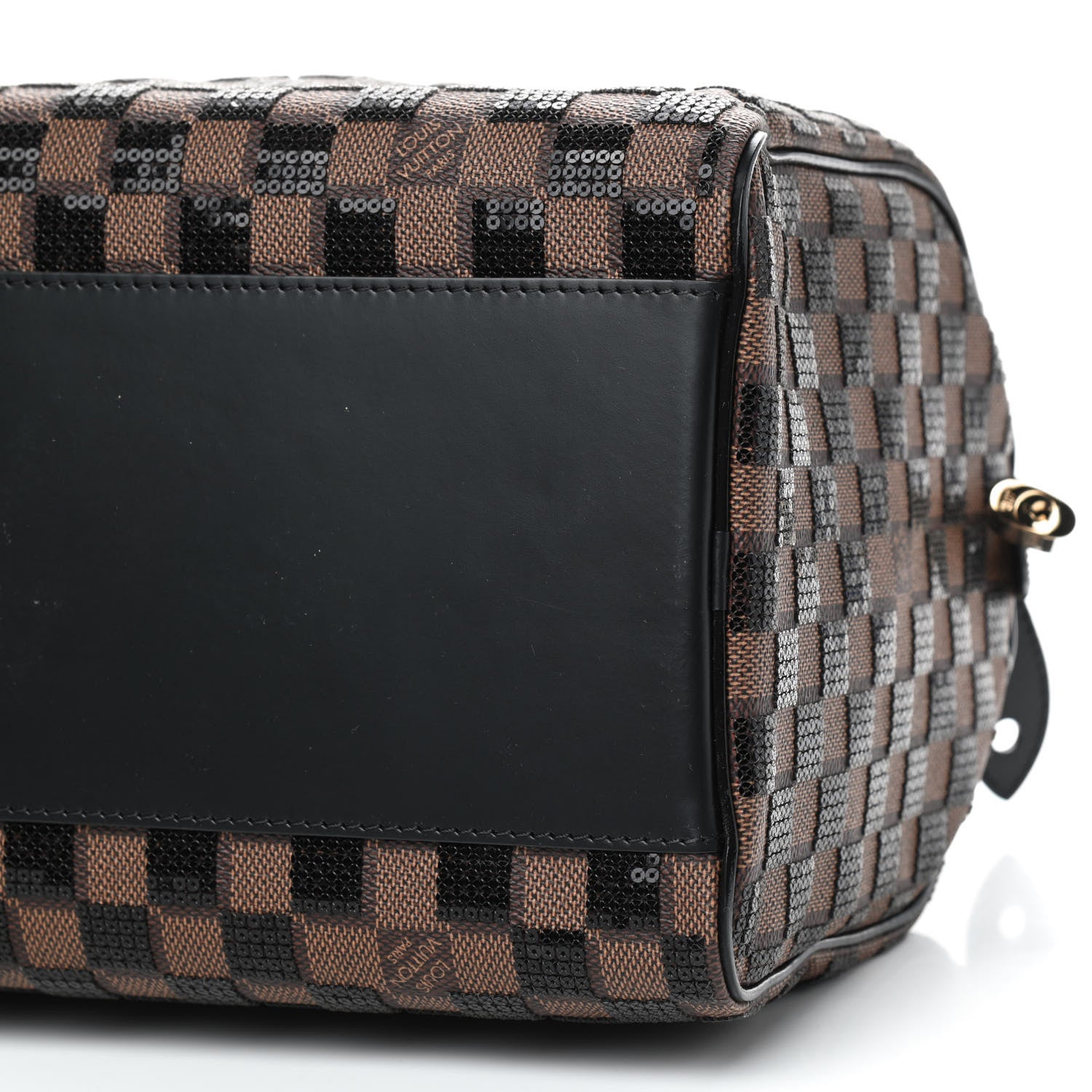 Louis Vuitton Damier Paillettes Speedy 30 Black 7 of 9