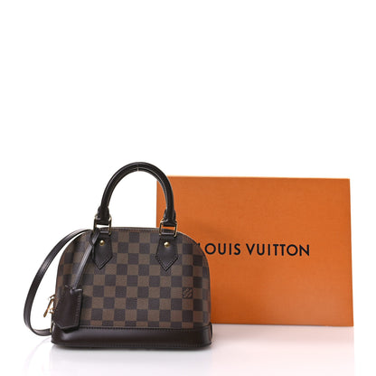 Louis Vuitton Damier Ebene Alma BB 11 of 12