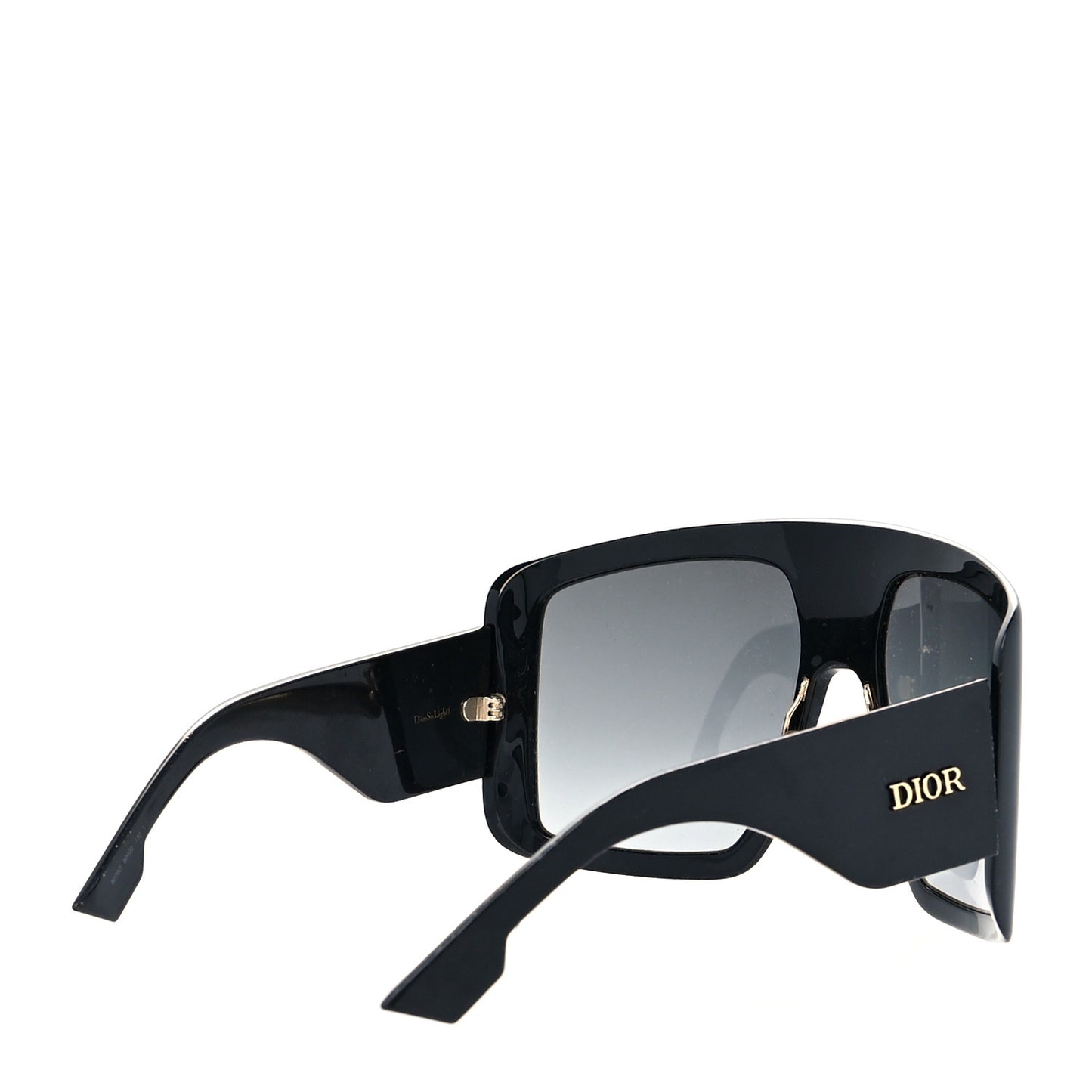 Acetate DiorSo Light 1 Shield Sunglasses Black