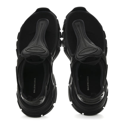 Balenciaga Neoprene Rubber Thong Sandals 37 Black 2 of 9