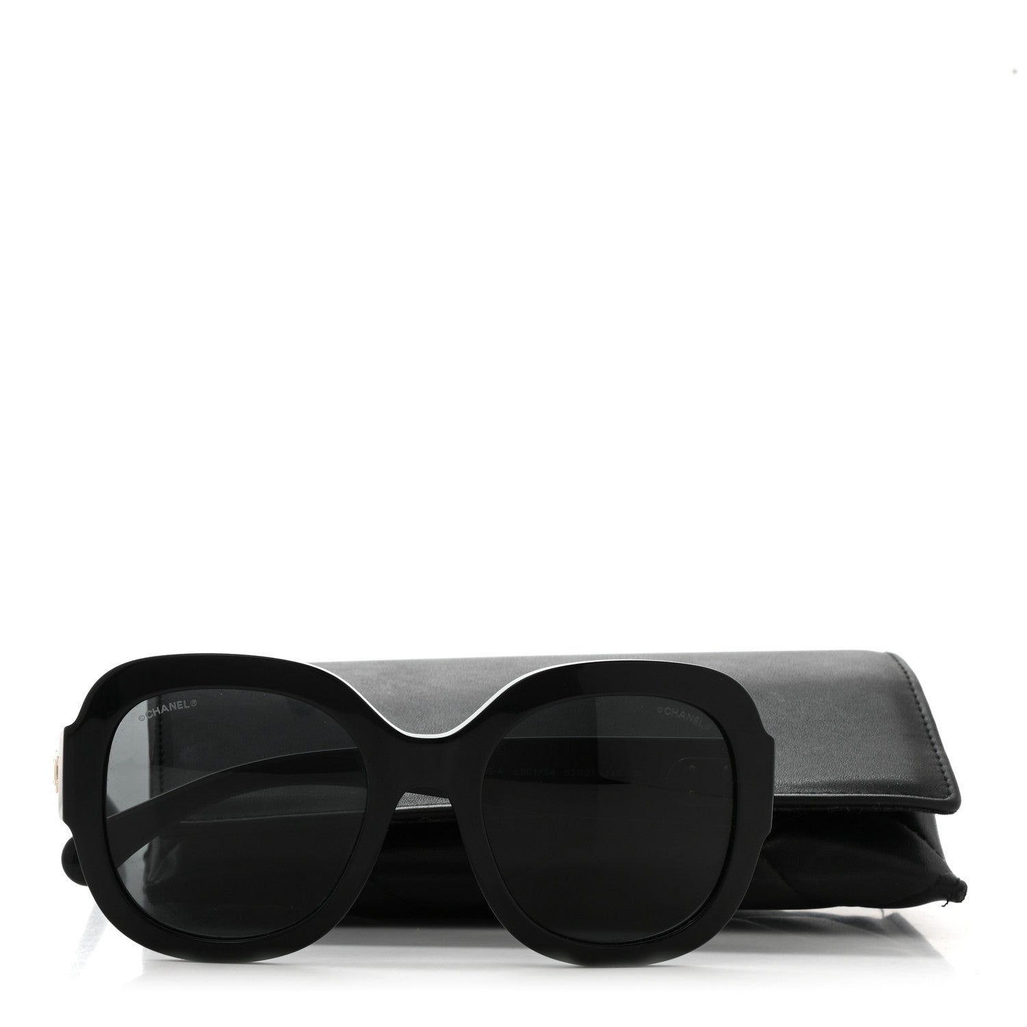 Chanel Acetate Pantos Sunglasses 5433 Black 8 of 8