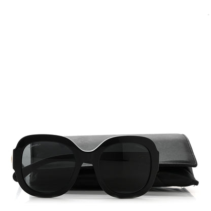 Chanel Acetate Pantos Sunglasses 5433 Black 8 of 8