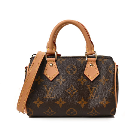 Louis Vuitton Monogram Nano Speedy Bandouliere 1 of 8
