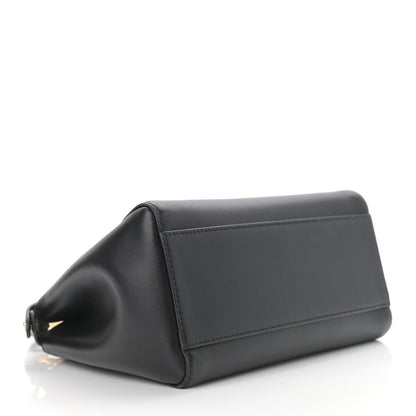 Fendi Nappa Mini Peekaboo Iconic Satchel Black 3 of 10