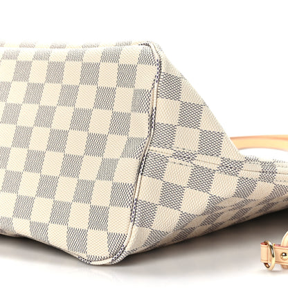 Louis Vuitton Damier Azur Neo Neverfull MM Rose Ballerine 9 of 9