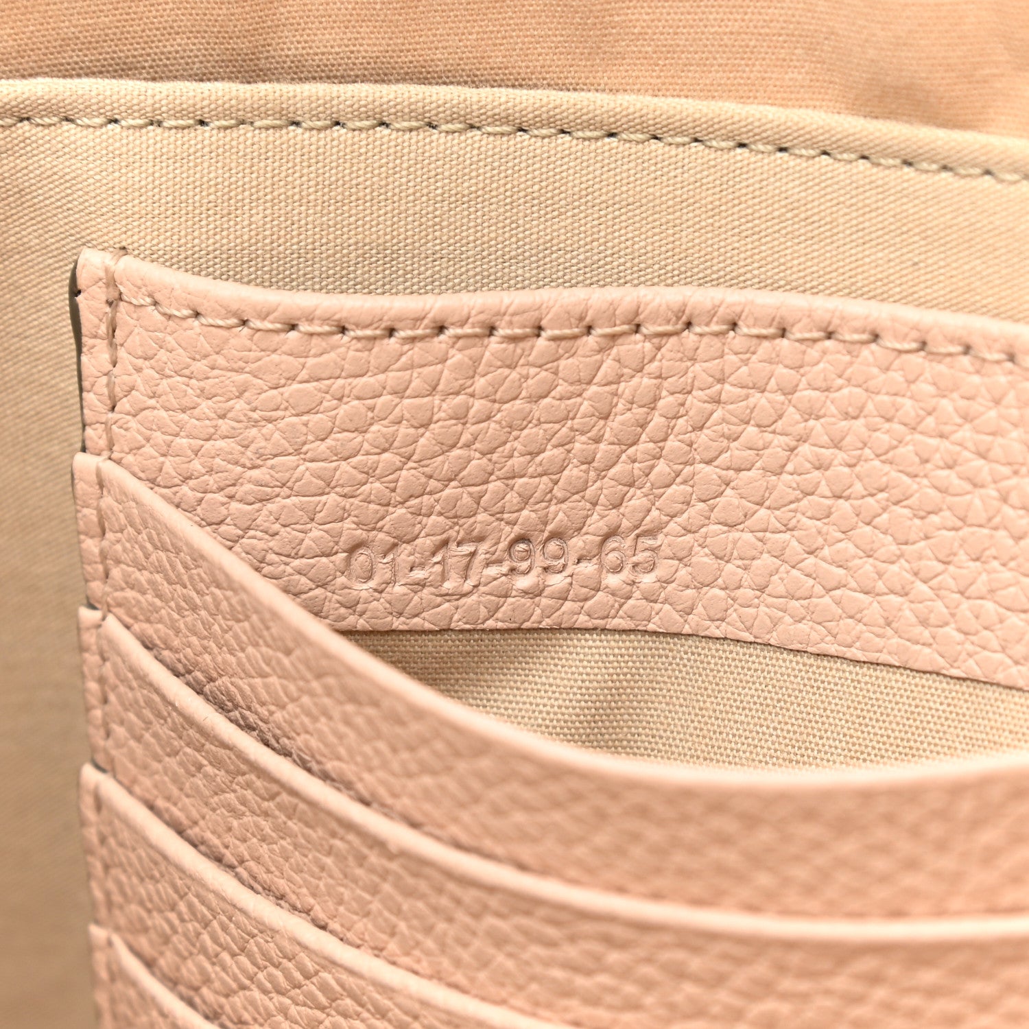 Chloe Grained Calfskin Joe Clutch Cement Pink 8 of 11