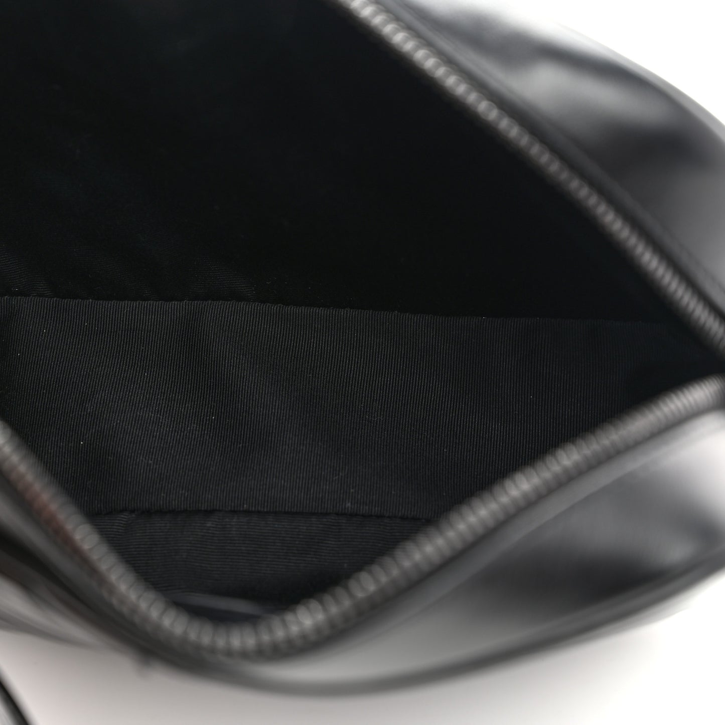 Calfskin Matelasse Monogram Monochrome Lou Camera Bag Black