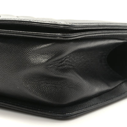 Chanel Caviar Quilted Medium Boy Flap So Black 9 of 9