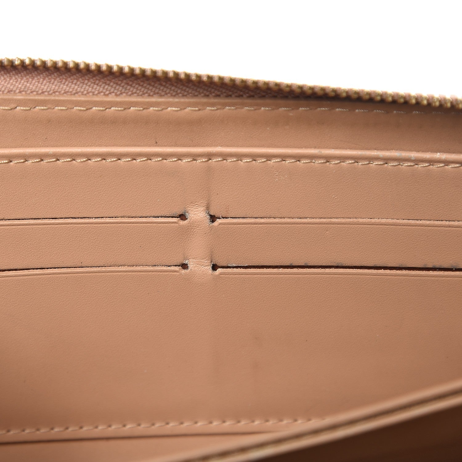 Louis Vuitton Vernis Zippy Wallet Noisette 9 of 14